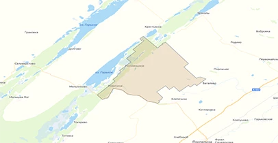 Карта и схема общедоступных охотничьих угодий Новичихинского района